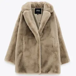 قیمت و خرید پالتو زنانه زارا کد 54855 | فروشگاه اینترنتی بانی استایل