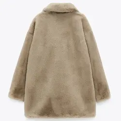 قیمت و خرید پالتو زنانه زارا کد 54855 | فروشگاه اینترنتی بانی استایل