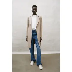 خرید پالتو پشمی زنانه زارا کد 54767 | فروشگاه اینترنتی بانی استایل