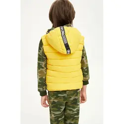 قیمت و خرید کاپشن آستین حلقه ای پسرانه دفکتو کد 46963 | بانی استایل