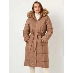 خرید کاپشن بلند زنانه ال سی وایکیکی کد 47681 | فروشگاه اینترنتی بانی استایل