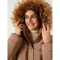 خرید کاپشن بلند زنانه ال سی وایکیکی کد 47681 | فروشگاه اینترنتی بانی استایل