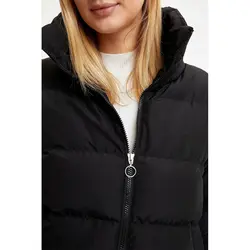 خرید کاپشن یقه ایستاده زنانه دفکتو کد 45578 | فروشگاه اینترنتی بانی استایل