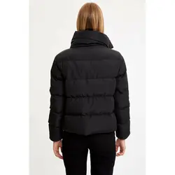 خرید کاپشن یقه ایستاده زنانه دفکتو کد 45578 | فروشگاه اینترنتی بانی استایل