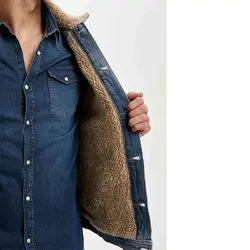 خرید کت جین مردانه دفکتو کد 44733 | فروشگاه اینترنتی بانی استایل
