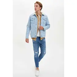 خرید کت جین مردانه دفکتو کد 44651 | فروشگاه اینترنتی بانی استایل