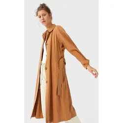 خرید بارانی بلند زنانه استرادیواریوس کد 40087 | فروشگاه اینترنتی بانی استایل