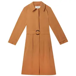 خرید بارانی بلند زنانه استرادیواریوس کد 40087 | فروشگاه اینترنتی بانی استایل