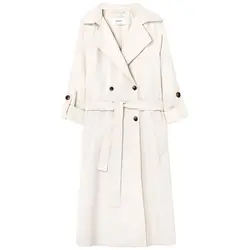 خرید بارانی بلند زنانه استرادیواریوس کد 39920 | فروشگاه اینترنتی بانی استایل