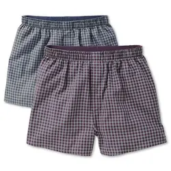 خرید شورت باکسر مردانه بسته 2 عددی چیبو کد 36691 | بانی استایل