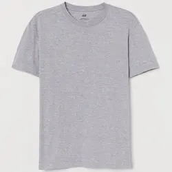 خرید تیشرت یقه گرد مردانه اچ اند ام کد 36601 | فروشگاه اینترنتی بانی استایل