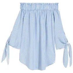 خرید بلوز یقه قایقی زنانه اچ اند ام کد 31666 | فروشگاه اینترنتی بانی استایل