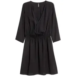 خرید پیراهن ویسکوز کوتاه زنانه اچ اند ام کد 31470 | فروشگاه اینترنتی بانی استایل