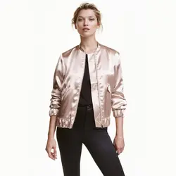 خرید کاپشن خلبانی زنانه اچ اند ام کد 33341 | فروشگاه اینترنتی بانی استایل