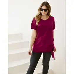 خرید بلوز ویسکوز زنانه اسمارا کد 30076 | فروشگاه اینترنتی بانی استایل