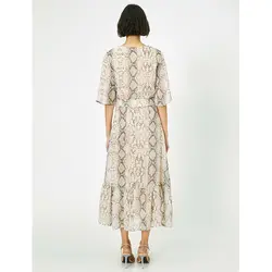 خرید پیراهن ریون طرح دار زنانه کوتون کد 12470 | فروشگاه اینترنتی بانی استایل