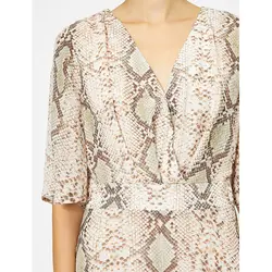 خرید پیراهن ریون طرح دار زنانه کوتون کد 12470 | فروشگاه اینترنتی بانی استایل