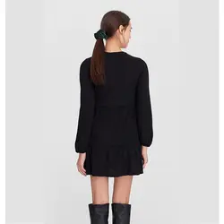 خرید پیراهن کوتاه زنانه استرادیواریوس کد 13066 | فروشگاه اینترنتی بانی استایل