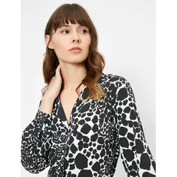 خرید شومیز یقه هفت طرح دار زنانه کوتون کد 12213 | فروشگاه اینترنتی بانی استایل