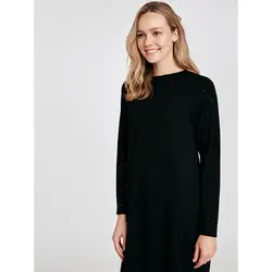 خرید پیراهن آستین بلند زنانه ال سی وایکیکی کد 10876 | فروشگاه اینترنتی بانی استایل