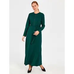 خرید پیراهن کمربند دار زنانه ال سی وایکیکی کد 10857 | فروشگاه اینترنتی بانی استایل