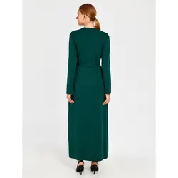 خرید پیراهن کمربند دار زنانه ال سی وایکیکی کد 10857 | فروشگاه اینترنتی بانی استایل