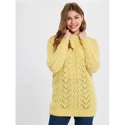 خرید تونیک بافت زنانه ال سی وایکیکی کد 10740 | فروشگاه اینترنتی بانی استایل