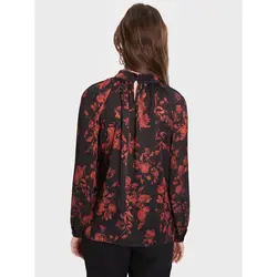 خرید بلوز ساتن طرح دار زنانه ال سی وایکیکی کد 10721 | فروشگاه اینترنتی بانی استایل