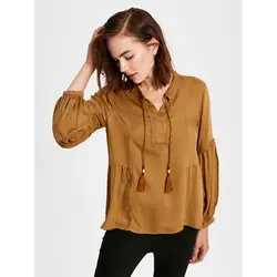 خرید بلوز ویسکوز طرح دار زنانه ال سی وایکیکی 10587 | فروشگاه اینترنتی بانی استایل