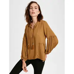 خرید بلوز ویسکوز طرح دار زنانه ال سی وایکیکی 10587 | فروشگاه اینترنتی بانی استایل