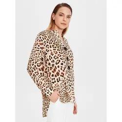 خرید تونیک طرحدار زنانه ال سی وایکیکی کد 11369 | فروشگاه اینترنتی بانی استایل