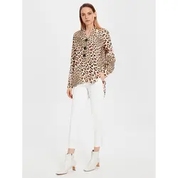 خرید تونیک طرحدار زنانه ال سی وایکیکی کد 11369 | فروشگاه اینترنتی بانی استایل