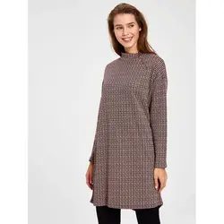 خرید تونیک طرحدار زنانه ال سی وایکیکی کد 11320 | فروشگاه اینترنتی بانی استایل