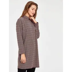 خرید تونیک طرحدار زنانه ال سی وایکیکی کد 11320 | فروشگاه اینترنتی بانی استایل