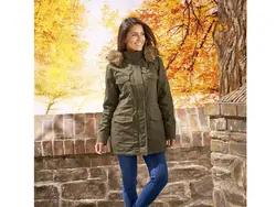 خرید کاپشن کلاه دار زنانه - اسمارا 6585 اصل | فروشگاه اینترنتی بانی استایل