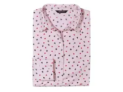 خرید شومیز نخی آستین بلند زنانه – اسمارا 3298 اصل | فروشگاه اینترنتی بانی استایل