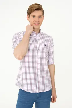 خرید پیراهن آستین بلند مردانه یو اس پولو کد 229704 | بانی استایل