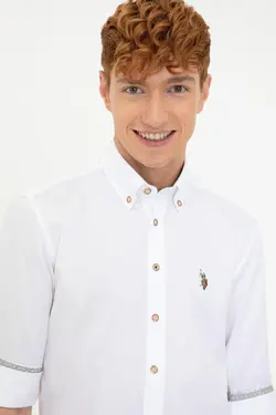 خرید پیراهن آستین بلند مردانه یو اس پولو کد 228562 | بانی استایل