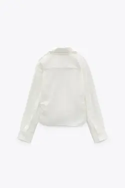 خرید شومیز زنانه زارا کد 227845 | بانی استایل