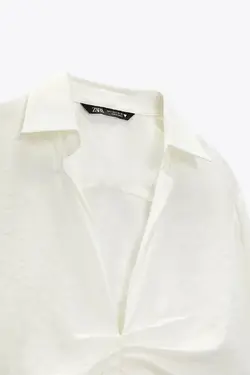 خرید شومیز زنانه زارا کد 227845 | بانی استایل