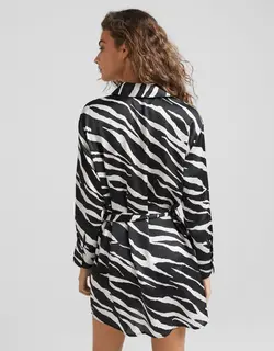 خرید پیراهن ساتن زنانه برشکا کد 209143 | بانی استایل