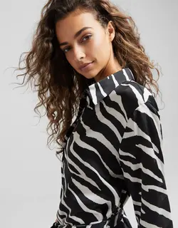 خرید پیراهن ساتن زنانه برشکا کد 209143 | بانی استایل