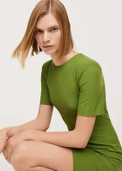 خرید پیراهن کوتاه زنانه منگو کد 206716 | بانی استایل