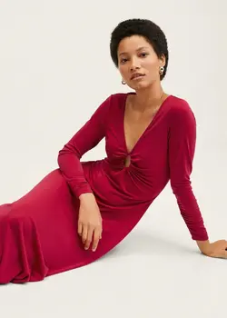 خرید پیراهن بلند زنانه منگو کد 206706 | بانی استایل