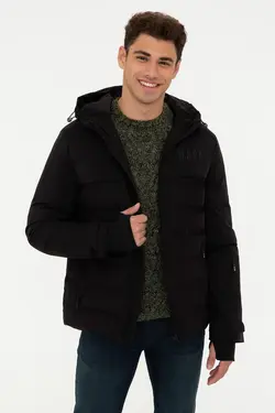 خرید کاپشن کلاه دار مردانه یو اس پولو کد 175991 | بانی استایل