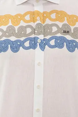 خرید پیراهن آستین بلند مردانه یو اس پولو کد 121122 | بانی استایل