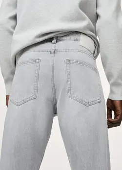 خرید شلوار جین راسته مردانه منگو کد 110651 | بانی استایل