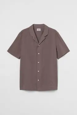 خرید پیراهن آستین کوتاه مردانه اچ اند ام کد 107127 | بانی استایل