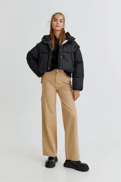 خرید کاپشن زنانه پول اند بیر کد 196599 | بانی استایل