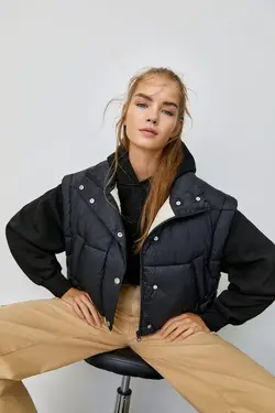 خرید کاپشن زنانه پول اند بیر کد 196599 | بانی استایل